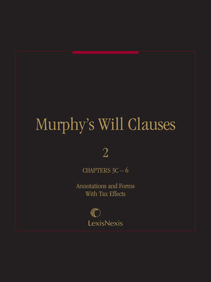 cover image of Murphy's Will Clauses